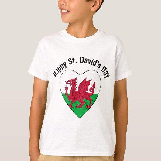 ハッピーセントデービッドの日 Tシャツ (正面)