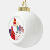ハッピーセントニコラスの日 セラミックボールオーナメント (右)