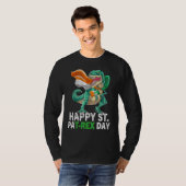 ハッピーセントパットトレックスデイディーノSt patricks dayトドル Tシャツ (正面フル)