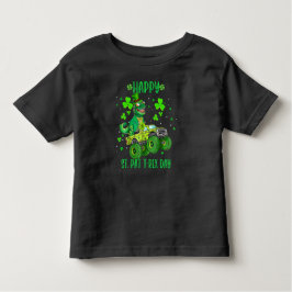 ハッピーセントパットトレックスデイビノダントドラーSt patricks トドラーTシャツ