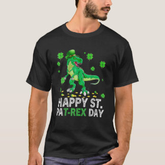 ハッピーセントパットトレックスデイ男性女性子供St patricksD Tシャツ