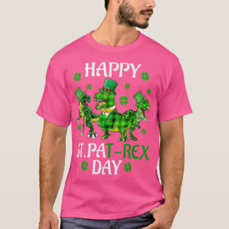 ハッピーセントパットレックスデイセントパトリック恐竜ボーイズG Tシャツ