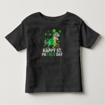 ハッピーセントパットレックスデイ恐竜トドラーSt patricks