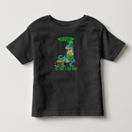 ハッピーセントパットレックスデイ恐竜トドラーSt patricks トドラーTシャツ