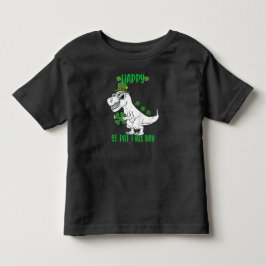 ハッピーセントパットレックスデイ恐竜トドラーSt patricks トドラーTシャツ