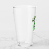 ハッピーセントパットTレックスサンパトリックの日の恐竜 タンブラーグラス (右)