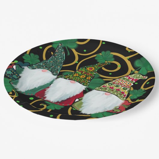 ハッピーセントパティの日の格言 ペーパープレート (アングル)