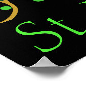 ハッピーセントパティの日の格言 ポスター (角)