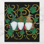 ハッピーセントパティの日の格言 ワインラベル (シングルラベル)