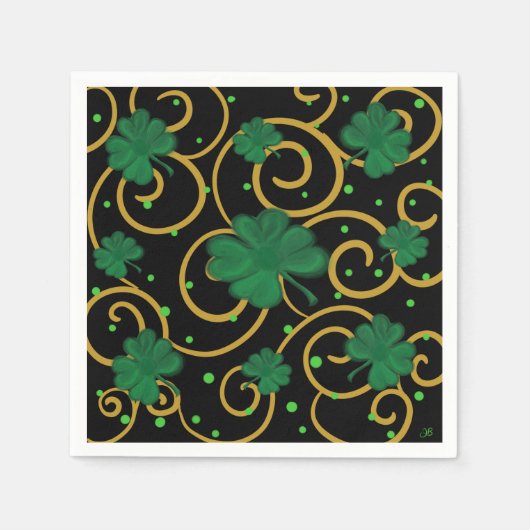 ハッピーセントパティ スタンダードカクテルナプキン (正面)