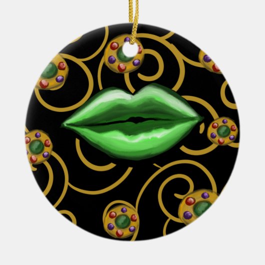 ハッピーセントパティ セラミックオーナメント (正面)