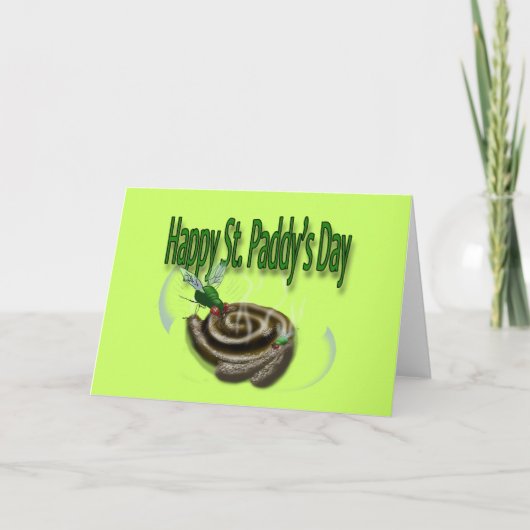 ハッピーセントパディーの日 カード (正面)