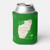 ハッピーセントパトリックのシャムロック 缶クーラー (缶裏面)