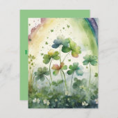 ハッピーセントパトリックのデイカード シーズンカード (正面/裏面)