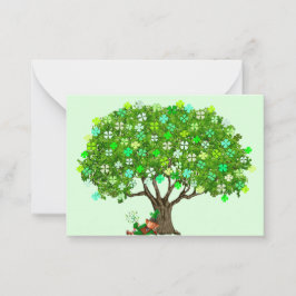 ハッピーセントパトリックのデイカード ノートカード