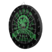 ハッピーセントパトリックのデイシャムロック ダーツボード (正面右)