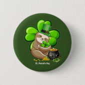 ハッピーセントパトリックのデイスロスボタン 缶バッジ (正面)