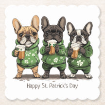 ハッピーセントパトリックのデイフランスのブルドッグ