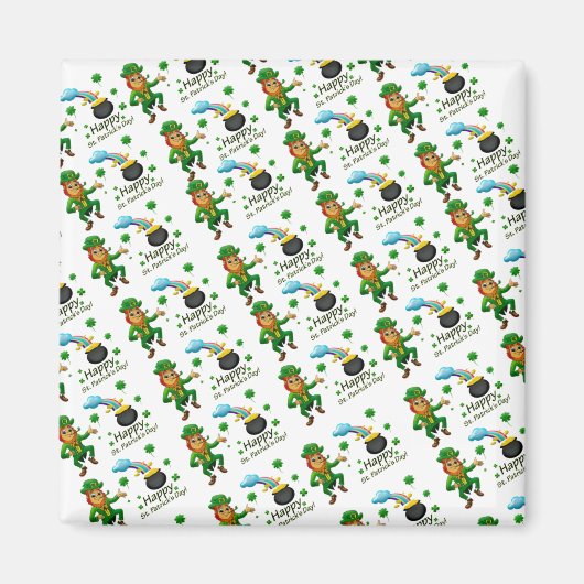 ハッピーセントパトリックのデイマグネットレプレシャン マグネット (正面)