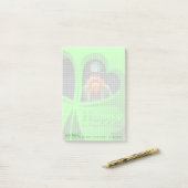 ハッピーセントパトリックのデイレプレ企業のーシャンNP2 ポストイット (デスク上)