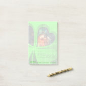 ハッピーセントパトリックのデイレプレ企業のーシャンNP4 ポストイット (デスク上)