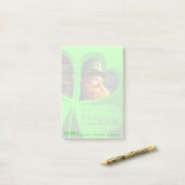 ハッピーセントパトリックのデイレプレ企業のーシャンNP5 ポストイット (デスク上)