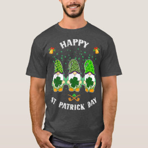 ハッピーセントパトリックの日おもしろい三格言ホールディング Tシャツ