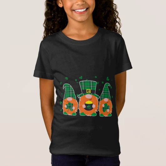 ハッピーセントパトリックの日おもしろい三格言開催 Tシャツ (正面)