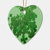 ハッピーセントパトリックの日と幸運 セラミックオーナメント (左)