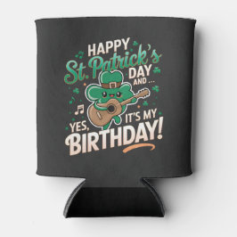 ハッピーセントパトリックの日とYesそれが私の誕生日 缶クーラー