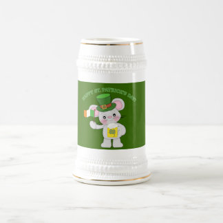 ハッピーセントパトリックの日アイリッシュマウス ビールジョッキ