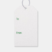 ハッピーセントパトリックの日コルギドッグ ギフトタグ (裏面)