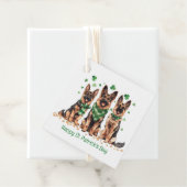 ハッピーセントパトリックの日ドイツの羊飼い犬 フェイバータグ (インサイチュ)