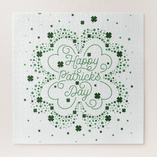 ハッピーセントパトリックの日パズル20x20 ジグソーパズル (縦)