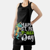 ハッピーセントパトリックの日パットTレックス恐竜 エプロン (インサイチュ)
