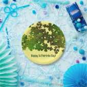 ハッピーセントパトリックの日パーソナライズされた、 ペーパープレート (パーティー)