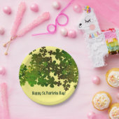 ハッピーセントパトリックの日パーソナライズされた、 ペーパープレート (パーティー)