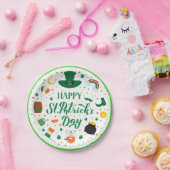 ハッピーセントパトリックの日パーティー ペーパープレート (パーティー)