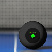 ハッピーセントパトリックの日ピンポンボール 卓球ボール (ネット)