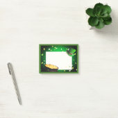 ハッピーセントパトリックの日ポットの金ゴールドグリーンラック ポストイット (オフィス)