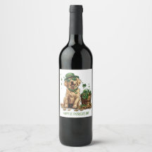 ハッピーセントパトリックの日ラブラドールレトリエバードッグ