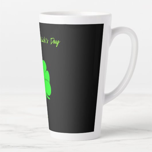 ハッピーセントパトリックの日ラージラテマグ カフェラテマグ (右)