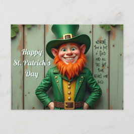 ハッピーセントパトリックの日レプレシャン シーズンポストカード