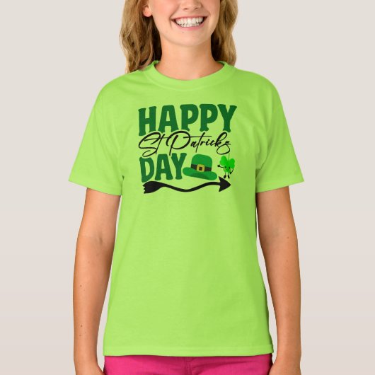 ハッピーセントパトリックの日66592 Tシャツ (正面)
