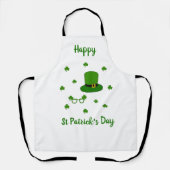 ハッピーセントパトリックの日 エプロン (正面)