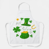 ハッピーセントパトリックの日 エプロン (正面)