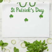 ハッピーセントパトリックの日 キッチンタオル (折り畳み)