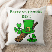 ハッピーセントパトリックの日 クッション (ブランケット)