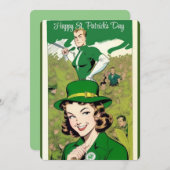ハッピーセントパトリックの日 シーズンカード (正面/裏面)