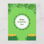 ハッピーセントパトリックの日 シーズンポストカード (正面)